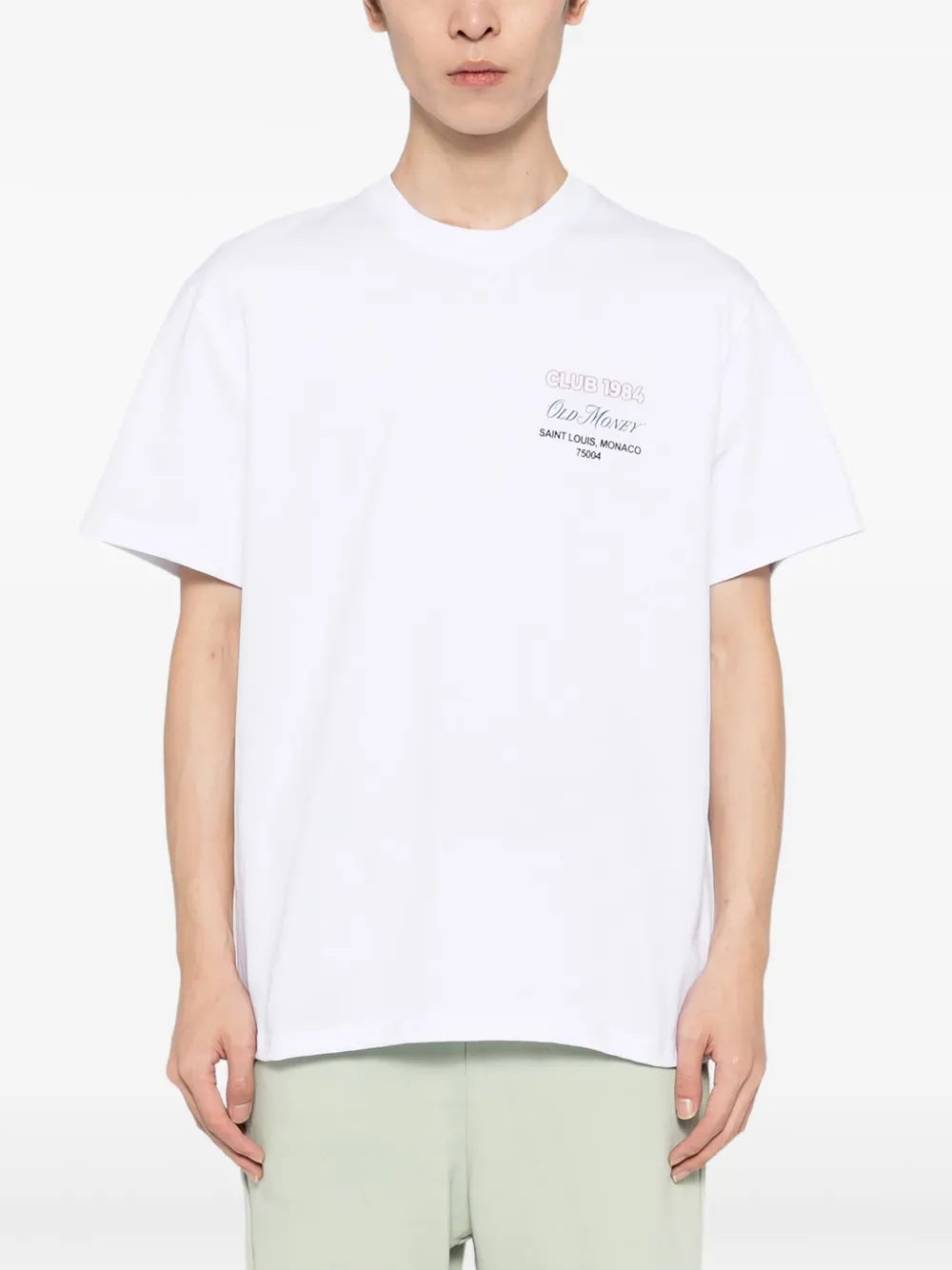 CLUB 1984 Old Money T-shirt Wit