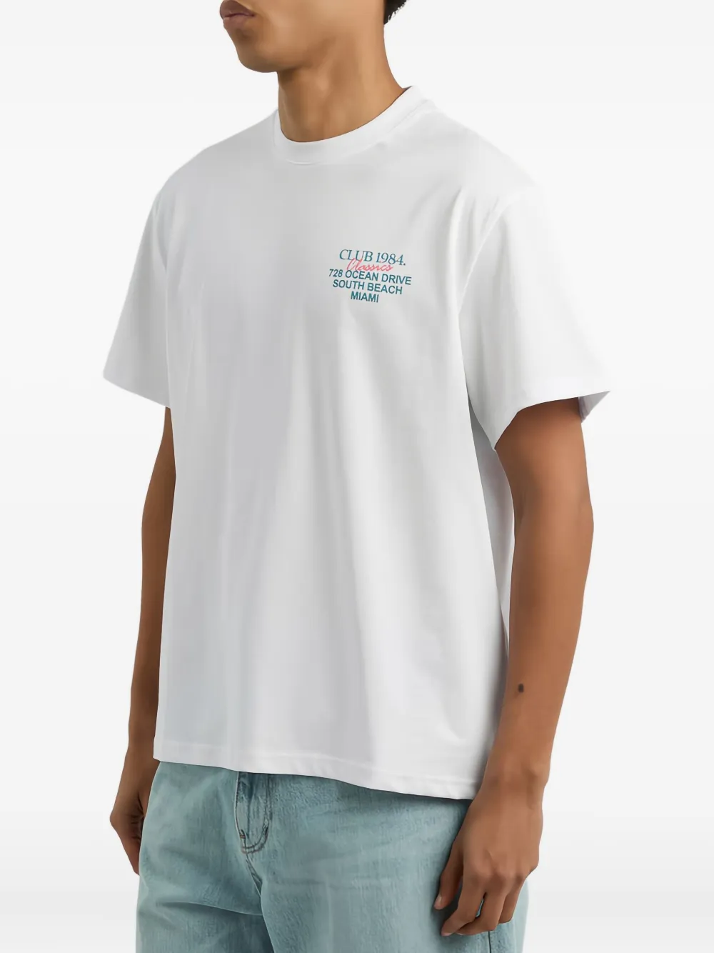 CLUB 1984 Vice City T-shirt Wit