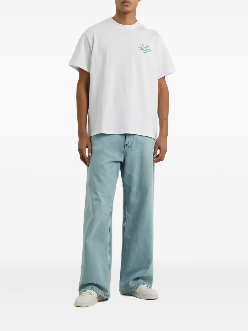 CLUB 1984 Vice City T-shirt - Wit