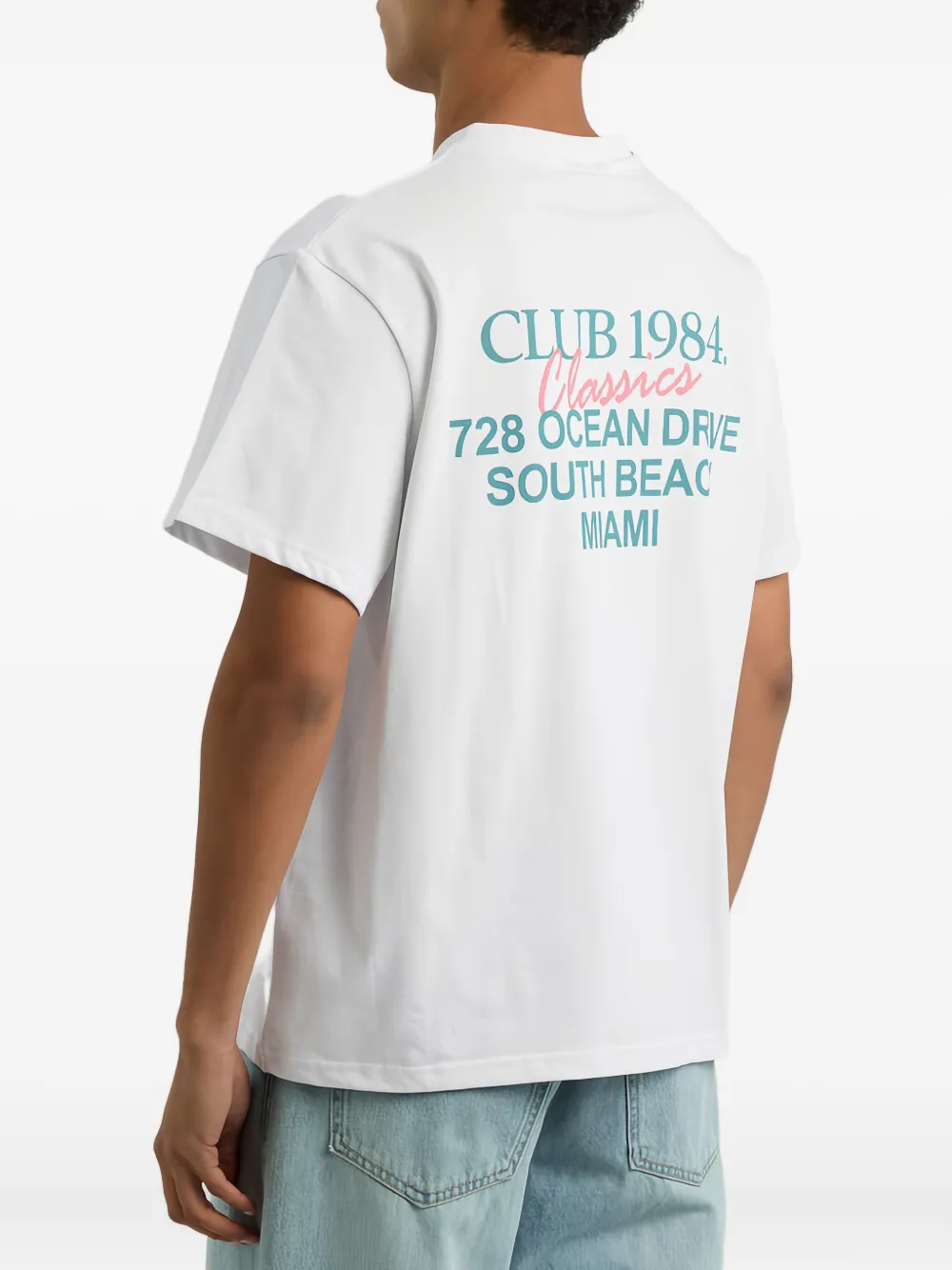 CLUB 1984 Vice City T-shirt Wit