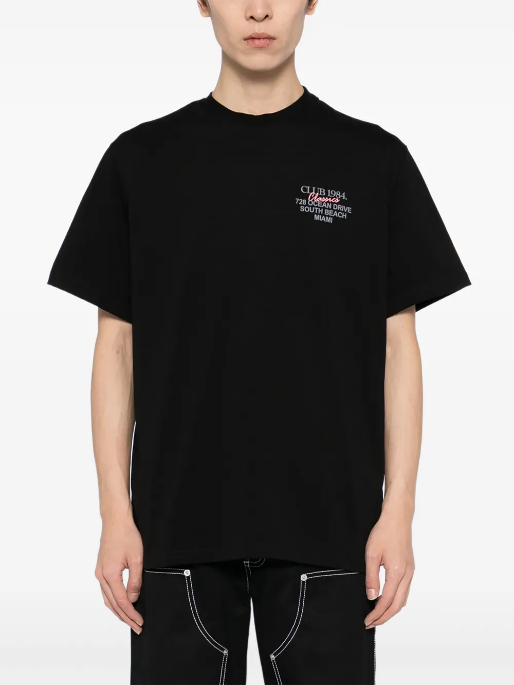 CLUB 1984 Vice City T-shirt Zwart