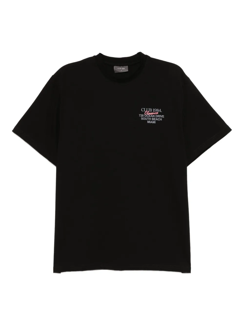 CLUB 1984 Vice City T-shirt Zwart