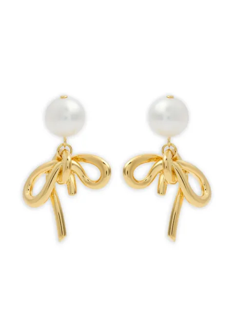 Completedworks Orecchini placcati in oro giallo 18 carati