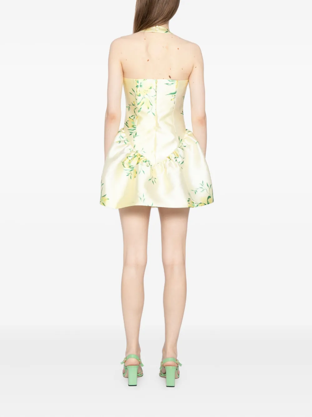 De La Vali Mini-jurk Geel