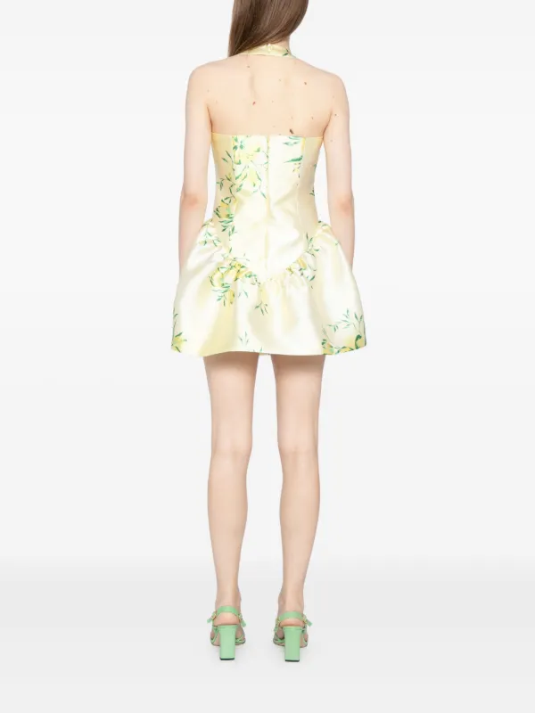 knee length dresses for ladies MADELEINE MINI DRESS IN IVORY SILK SATIN  DE LA VALI OFFICIAL