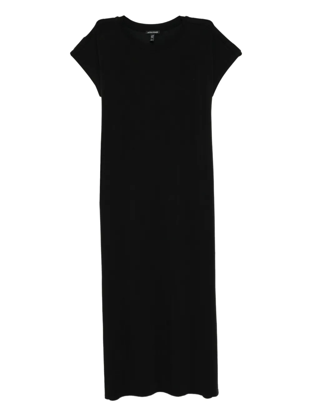 Eileen Fisher crew-neck dress | Black | Image 1