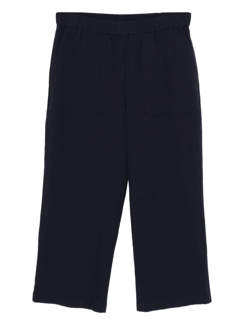 Eileen Fisher straight-leg cropped pants | Blue | Image 1