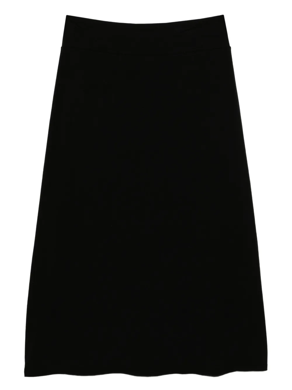 Eileen Fisher falda midi con diseño tejido | negro | Image 1