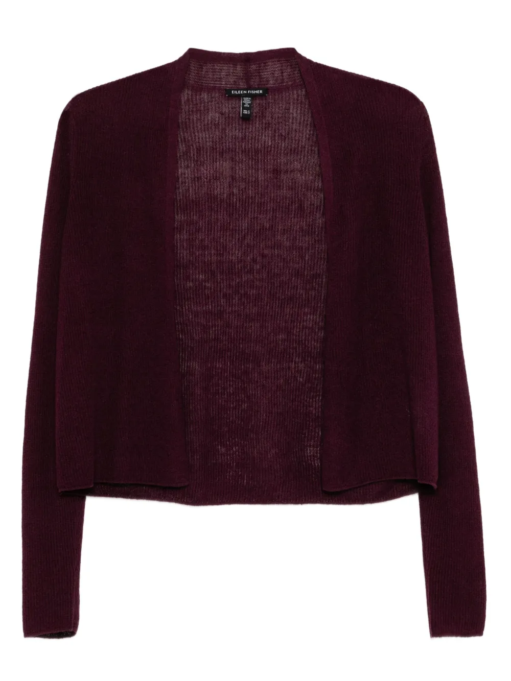 Eileen Fisher single-breasted cardigan | Purple | Image 1