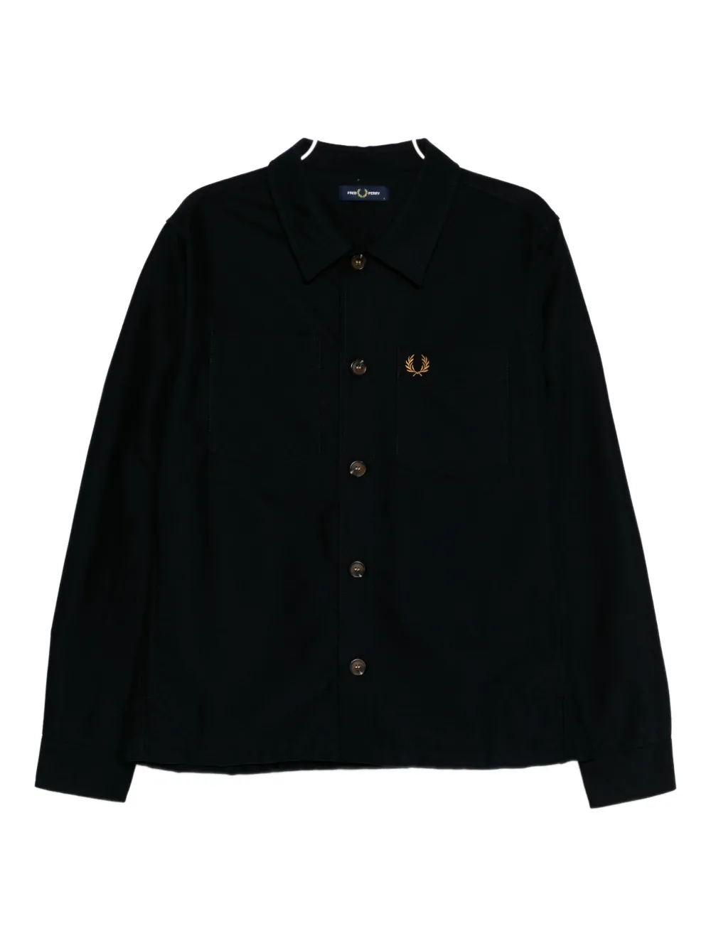 Fred Perry Twill jacket | Blue | Image 1