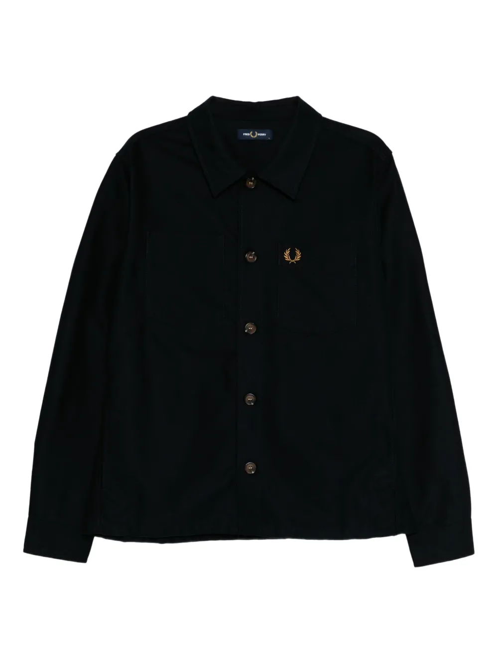 Fred Perry Twill jacket | Blue | Image 1