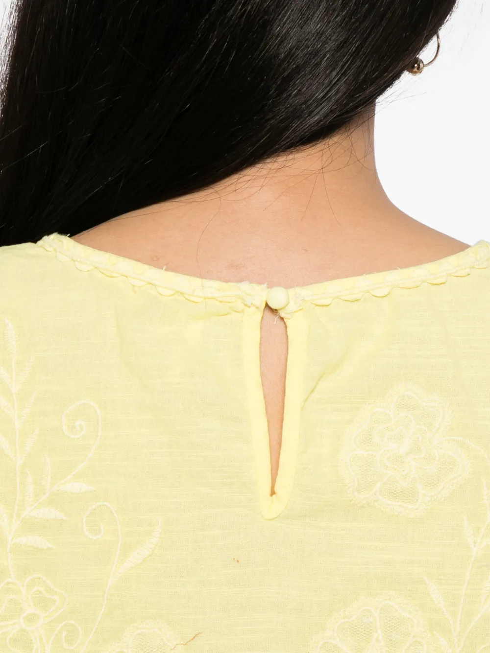 Free People Faded Gardens Tank In Yellow