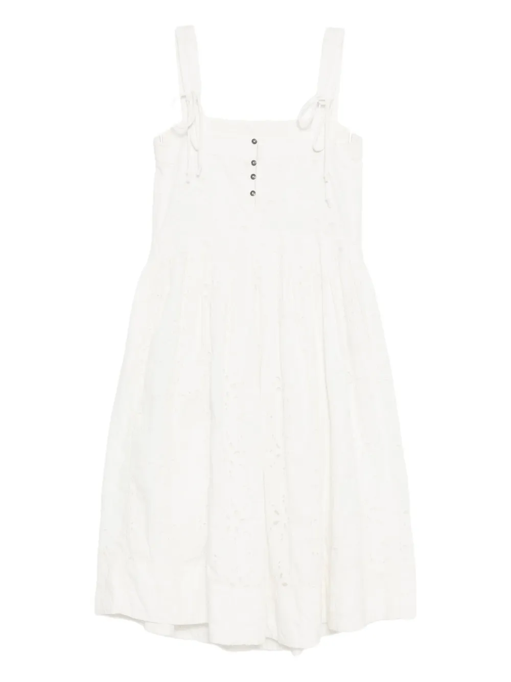 Free People Primavera Midi Dress In White