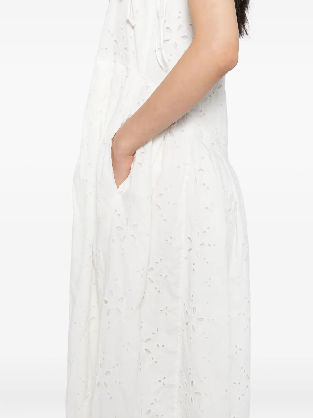 Free People Primavera Midi Dress In White