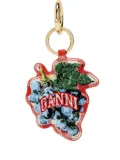 GANNI Grape keyring - Red