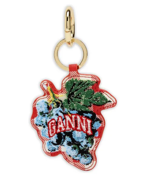 GANNI Grape keyring