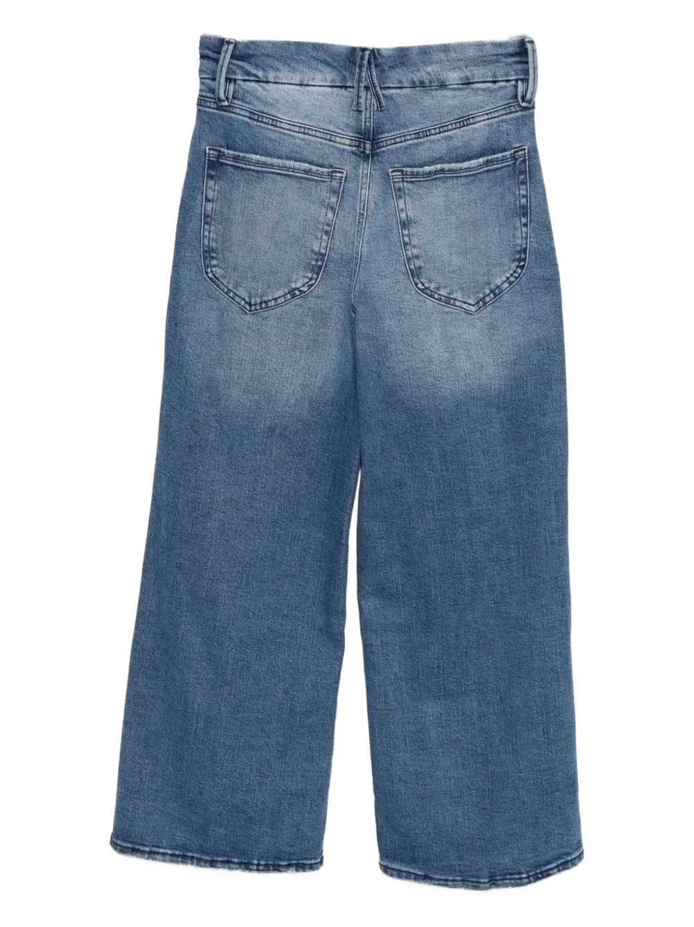 Good American Jeans met print - Blauw