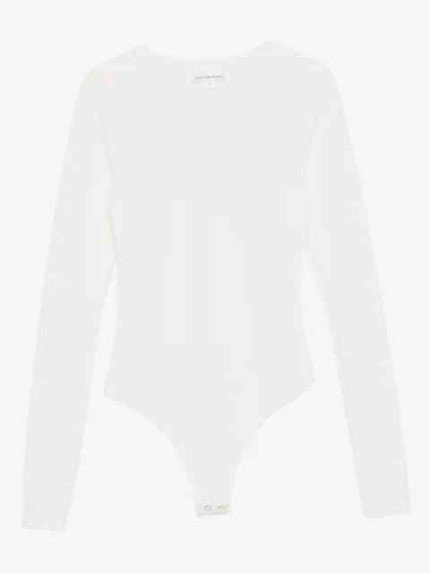 Good American crew neck blouse