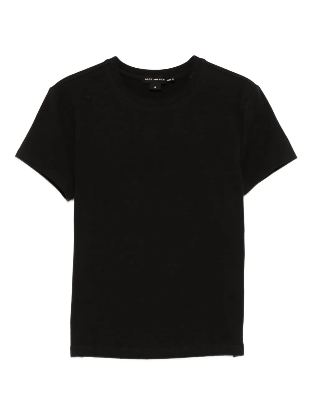 Good American super stretch baby T-shirt | Black | Image 1
