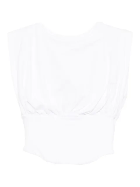 Good American crew neck tank top