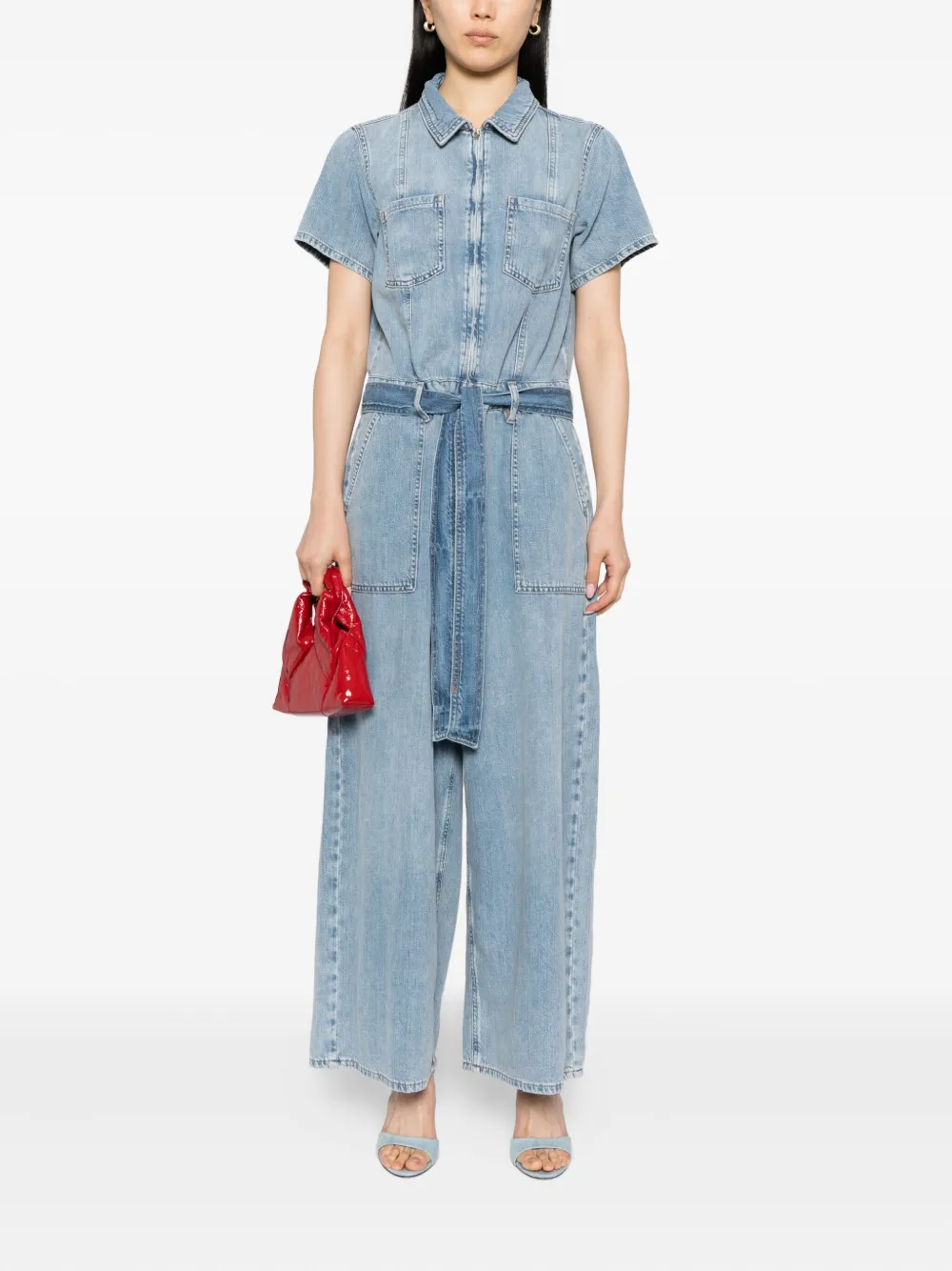 Good American Fit-for-Success jumpsuit - Blauw