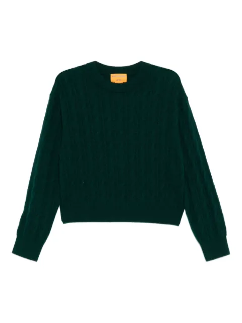 Guest In Residence cable collegiate sweatshirt