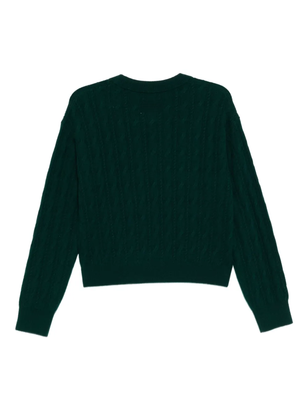 Guest In Residence cable collegiate sweatshirt | Knitted Tops | Image 2