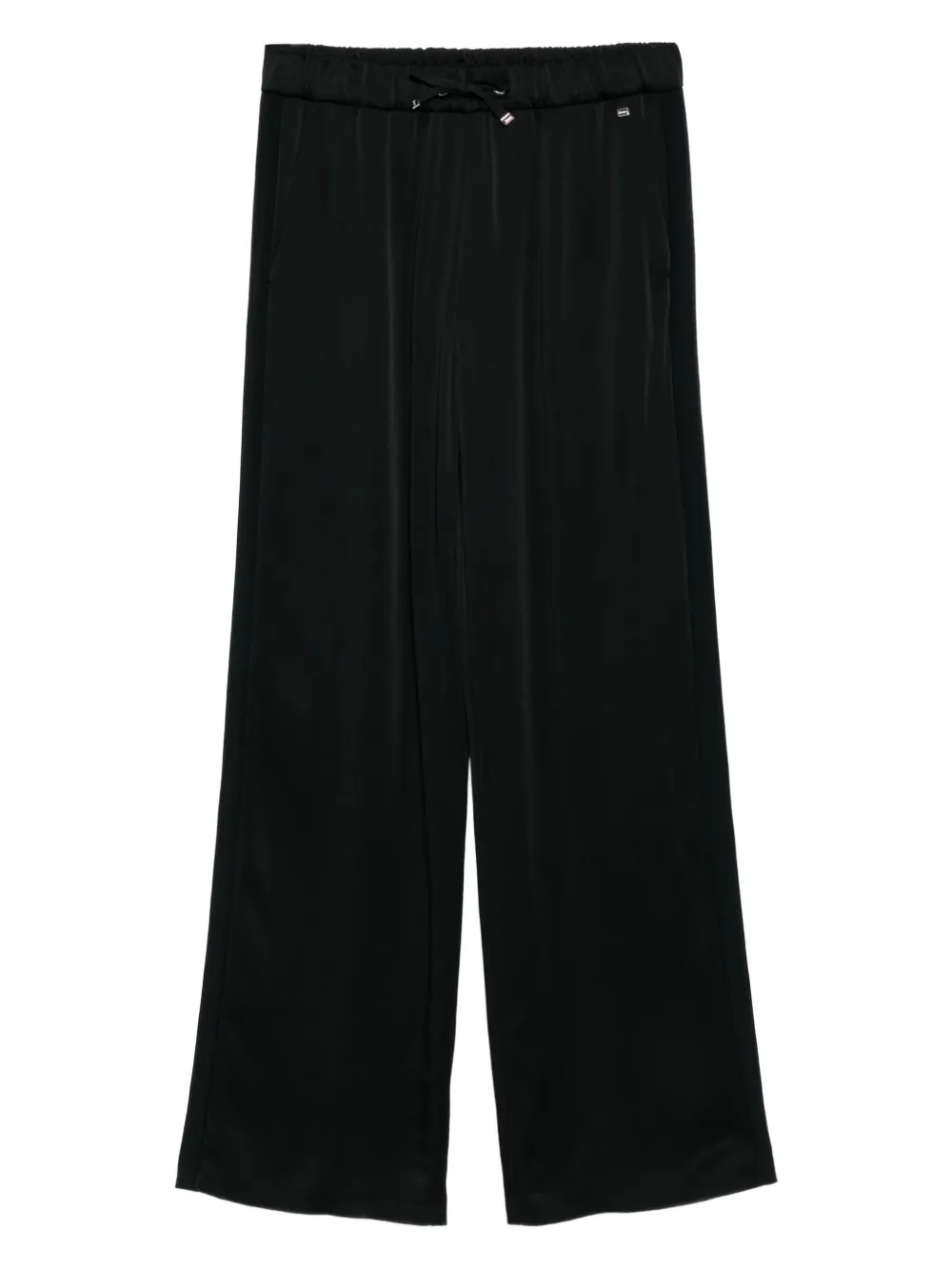 Herno satin drawstring trousers | Black | Image 1