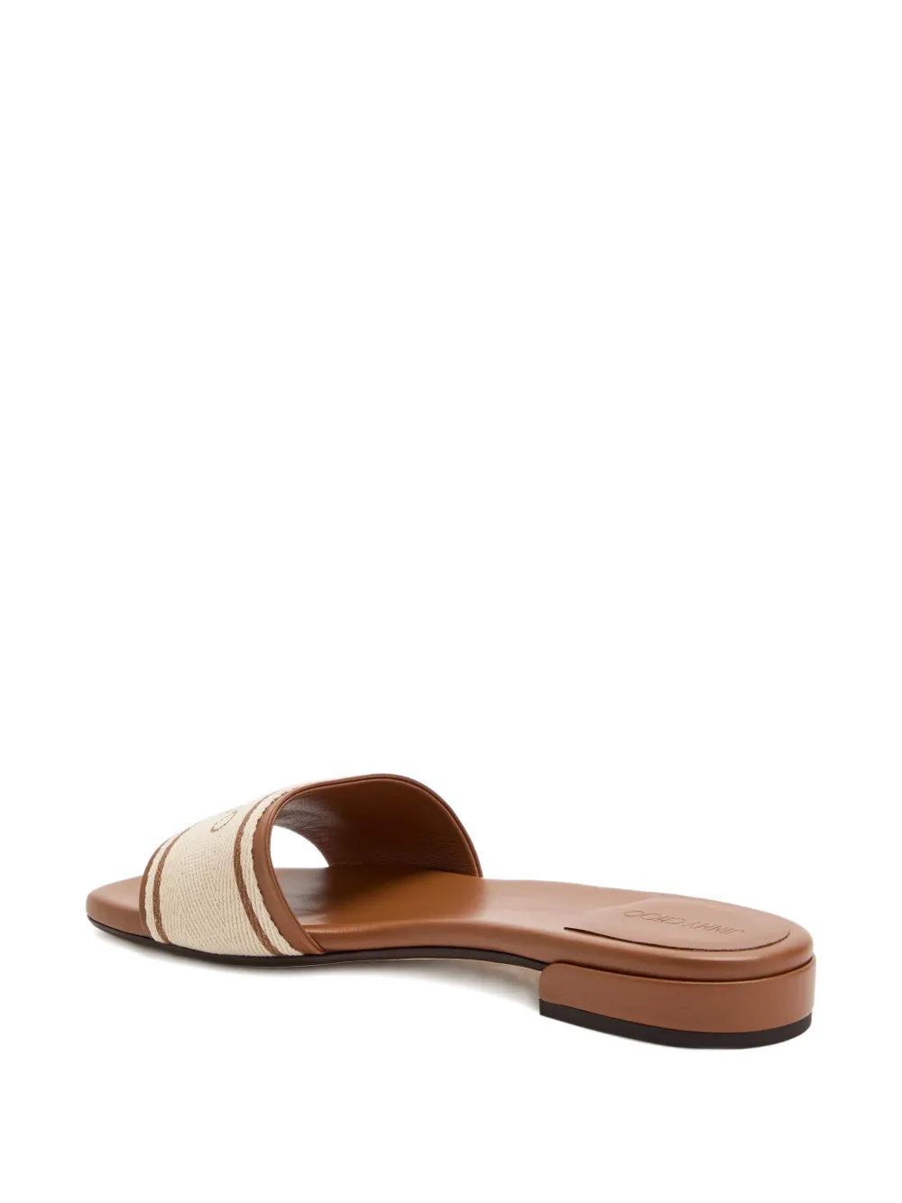 Jimmy Choo Joa leather sandals Brown