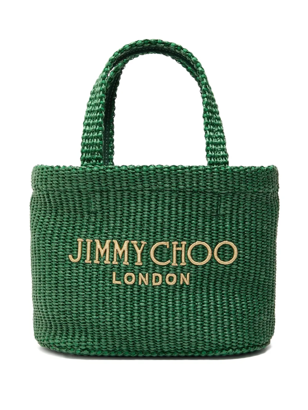 Jimmy Choo mini logo tote bag | Green | Image 1