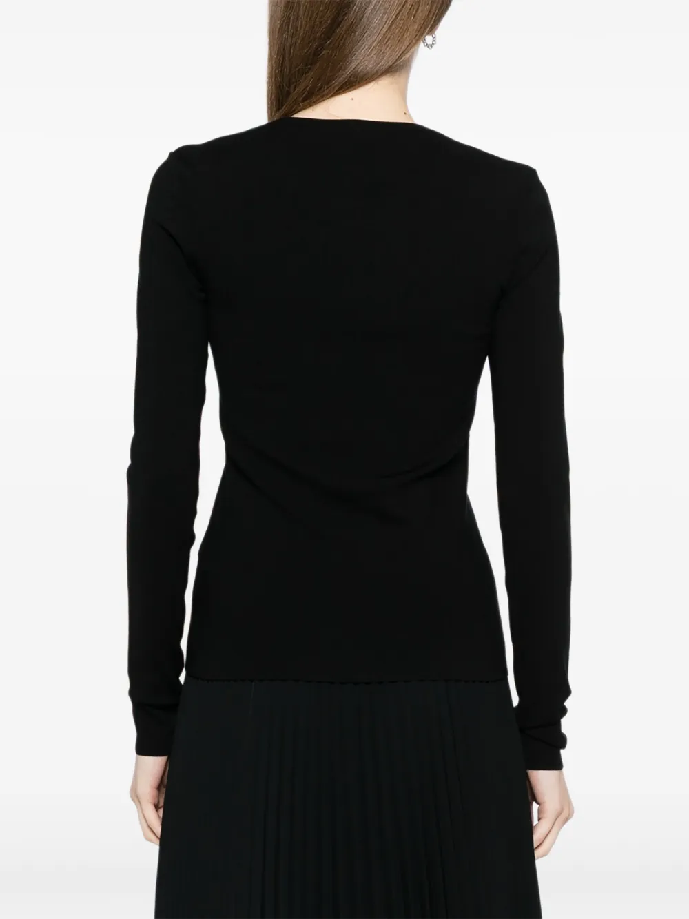 JOSEPH Gebreide top Zwart