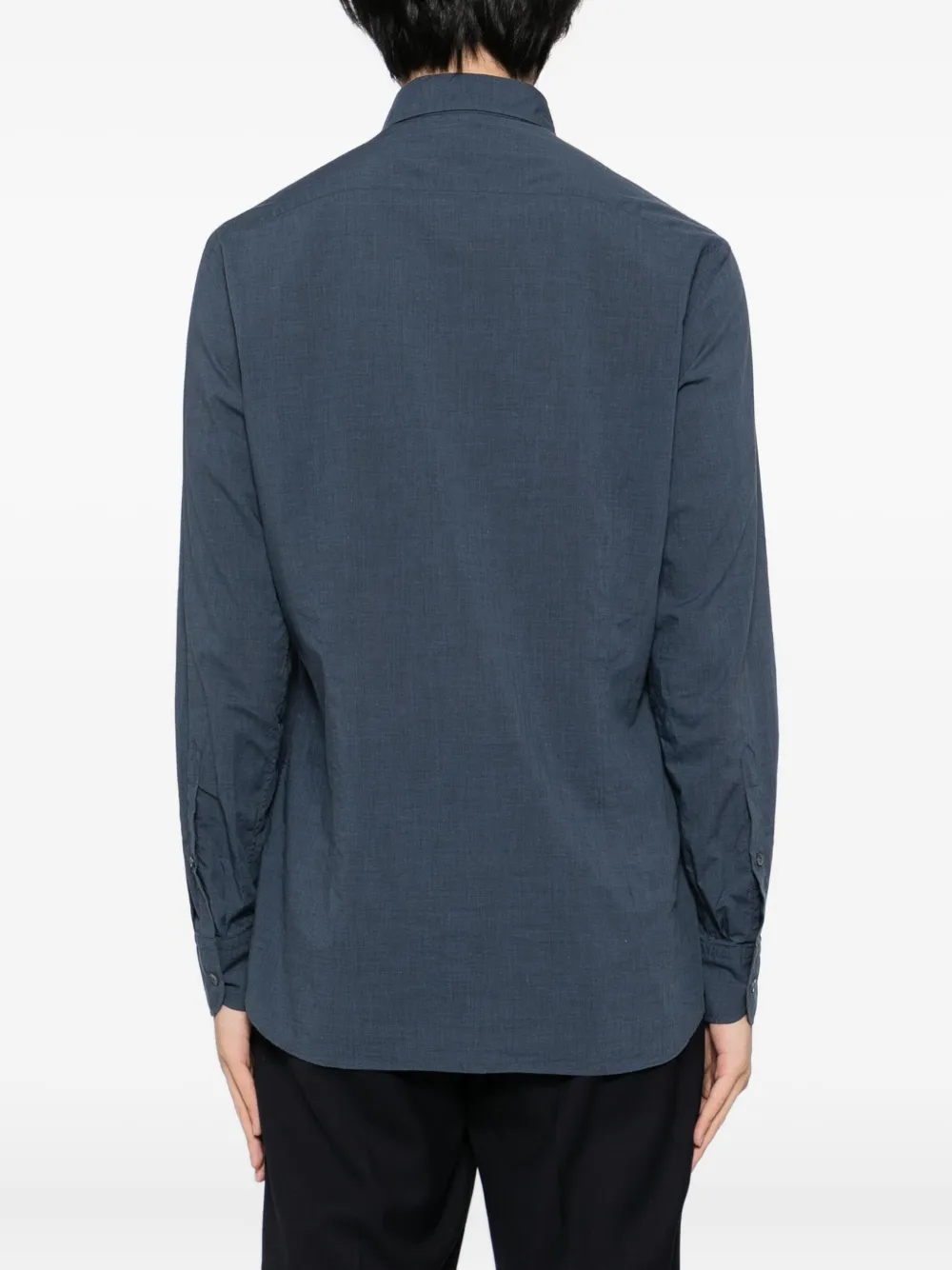 Lardini Katoenen overhemd Blauw