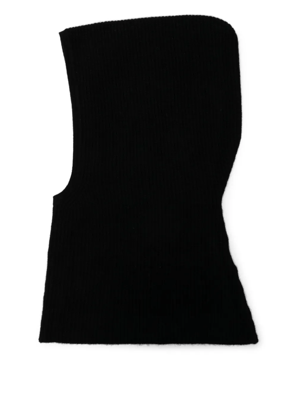 LOOP CASHMERE cashmere hood | Black | Image 1