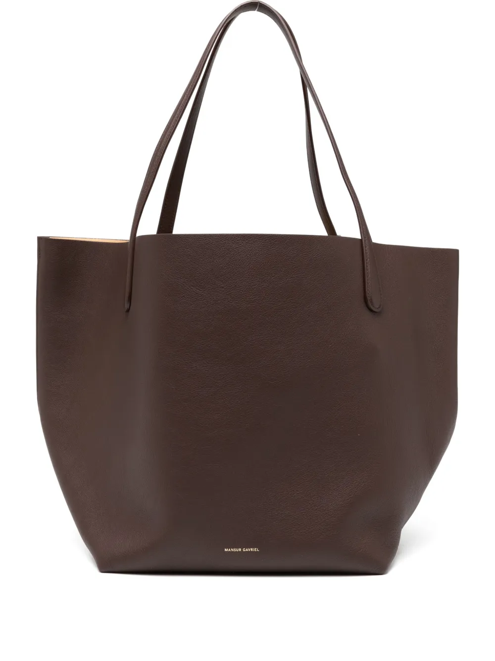 Mansur Gavriel Everyday Soft Tote Bag In Brown