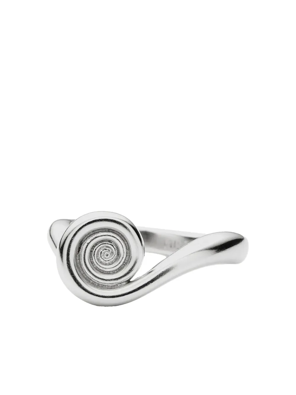 Missoma spiral-motif stacking ring | Silver | Image 1