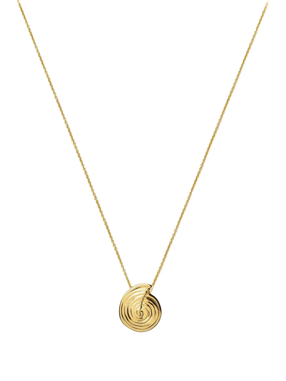 Missoma Halsketting met spiraalvormige hanger - Goud