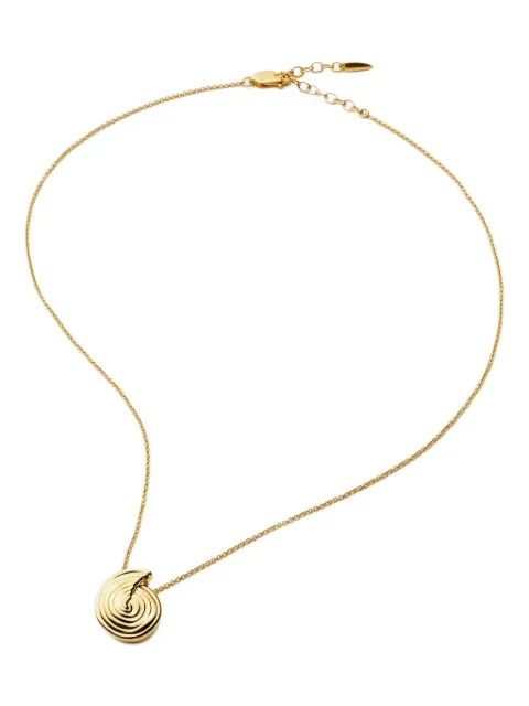 Missoma spiral-pendant necklace