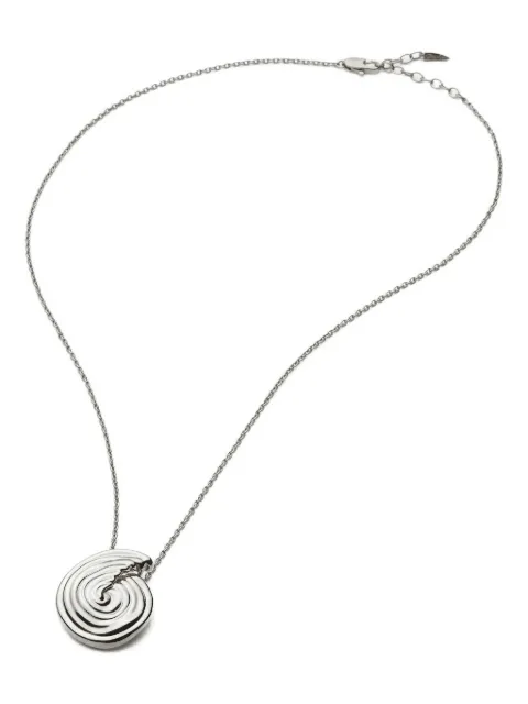 Missoma spiral-pendant necklace