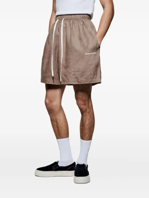 MKI Miyuki Zoku drawstring linen shorts