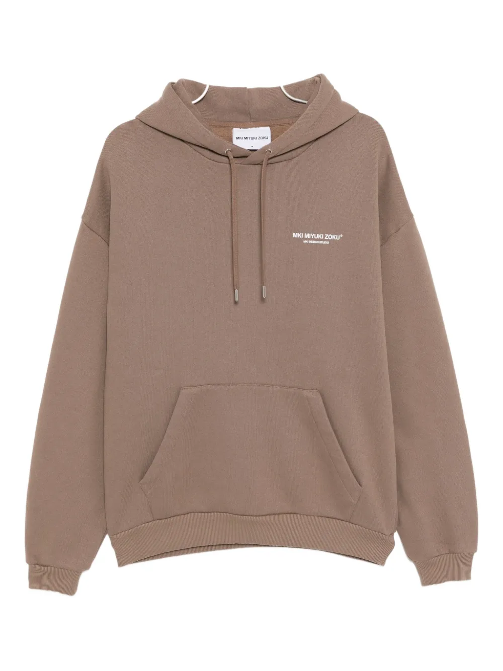 Mki Miyuki Zoku Design Studio Hoodie In Brown