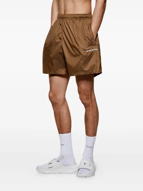 MKI Miyuki Zoku shorts de playa con cordones en la pretina