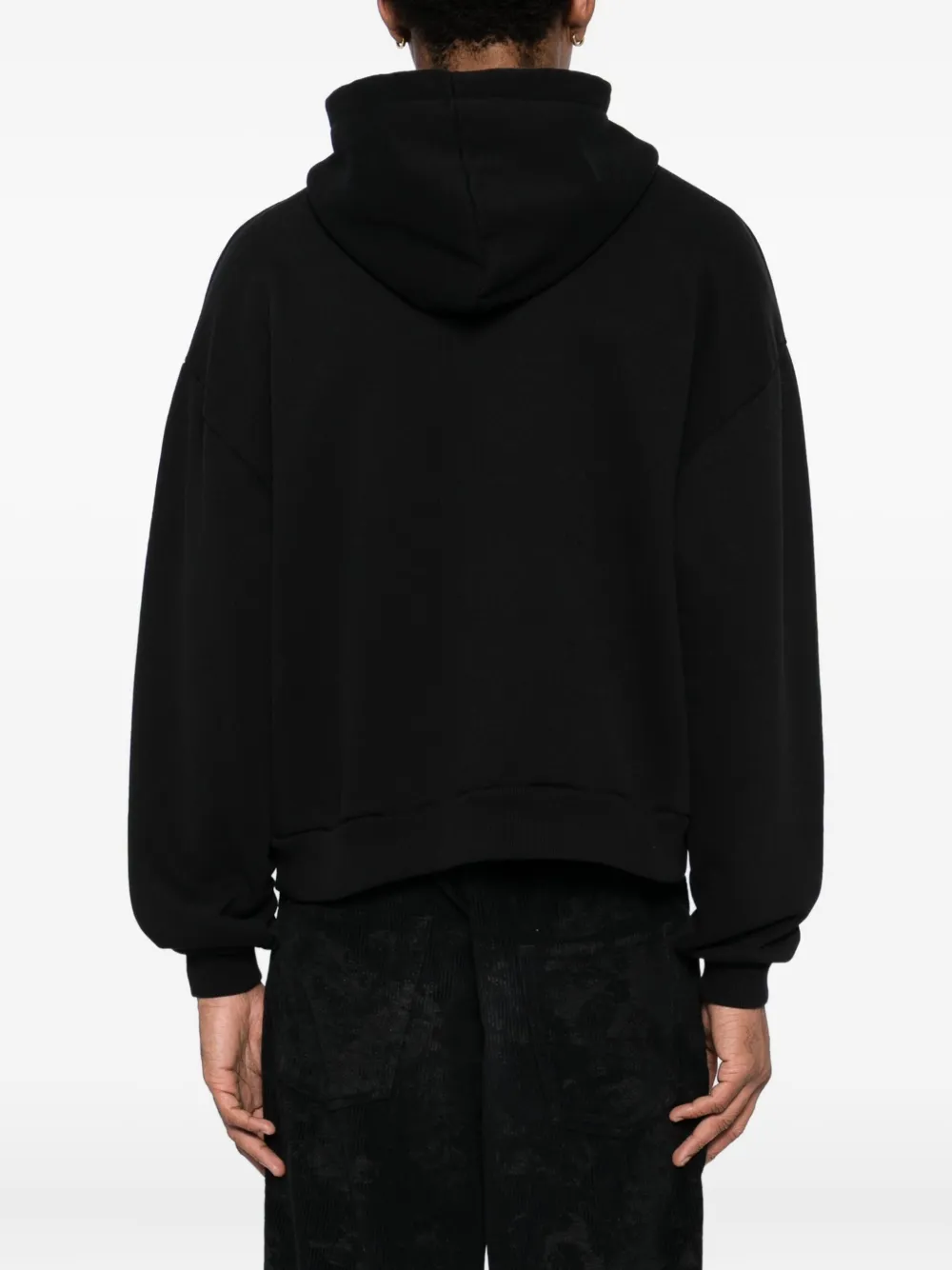 Mki Miyuki Zoku Uniform Zipped Hoodie In Black