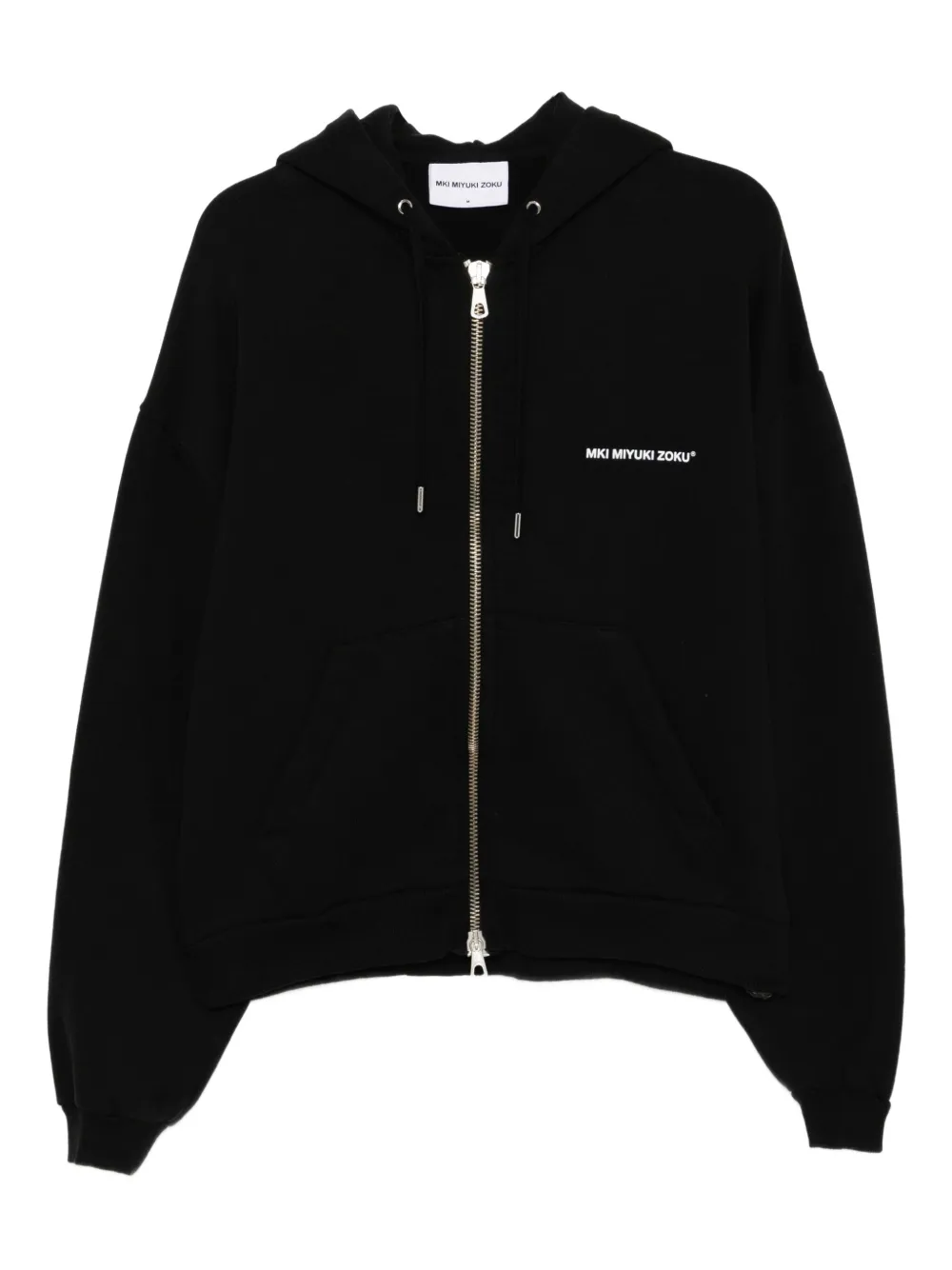 MKI Miyuki Zoku Uniform zipped hoodie | Black | Image 1