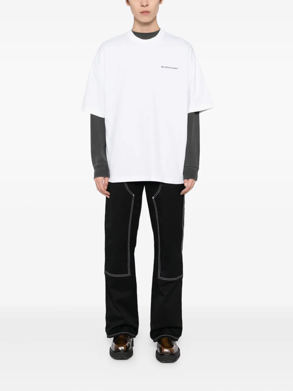 MKI Miyuki Zoku Uniform T-shirt - Wit