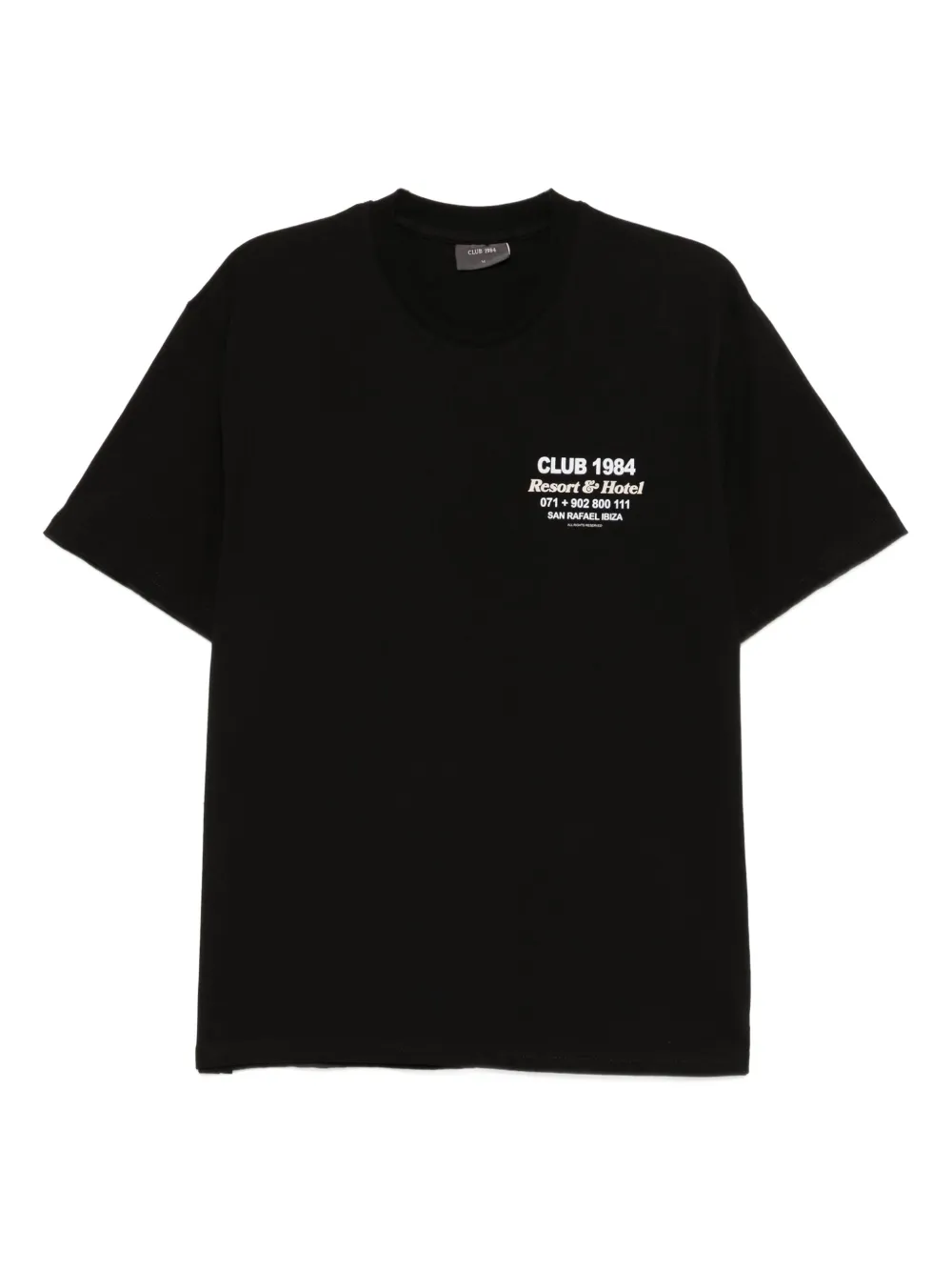 CLUB 1984 Ink Flower Tシャツ - ブラック CLUB 1984 Ink Flower Tシャツ - ブラック