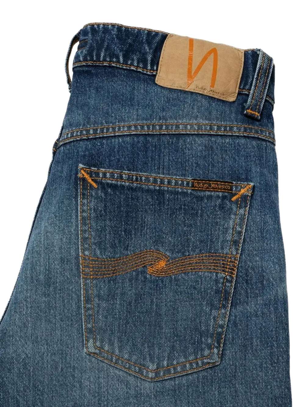 Nudie Jeans Solid Ollie Jeans In Blue