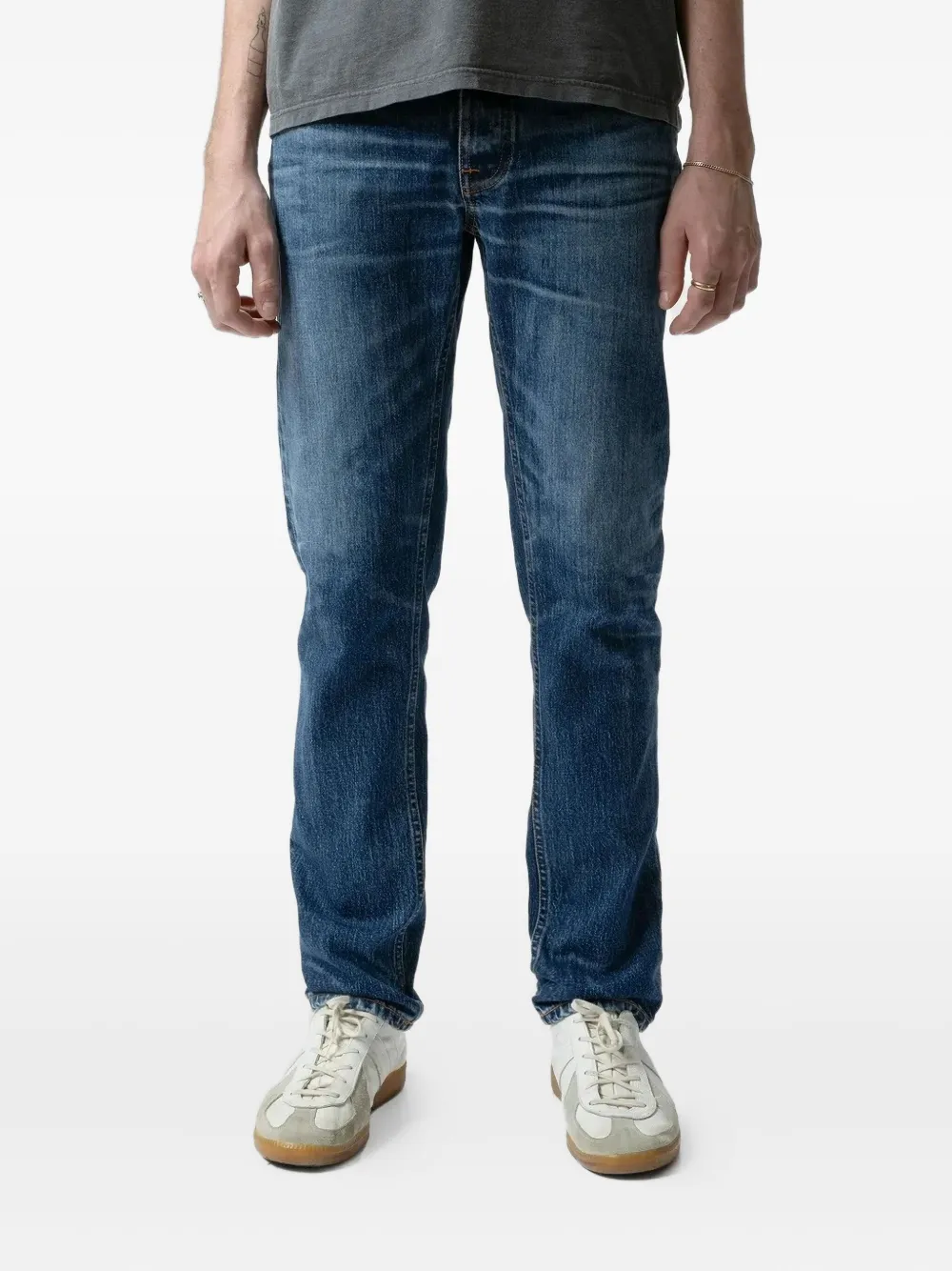 Nudie Jeans Solid Ollie jeans - Blauw