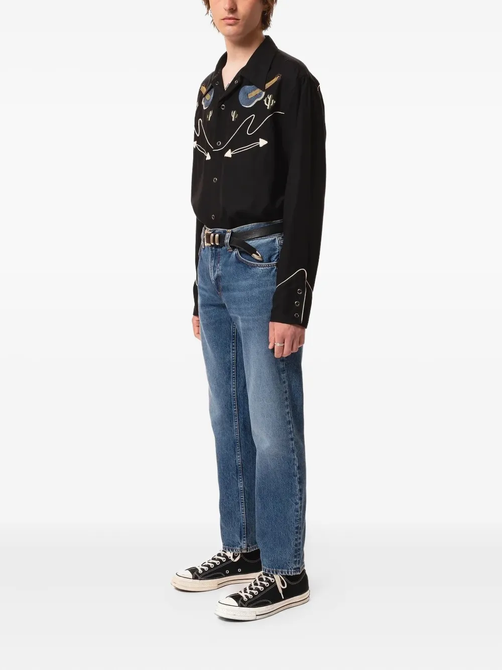 Nudie Jeans Jackson jeans - Blauw