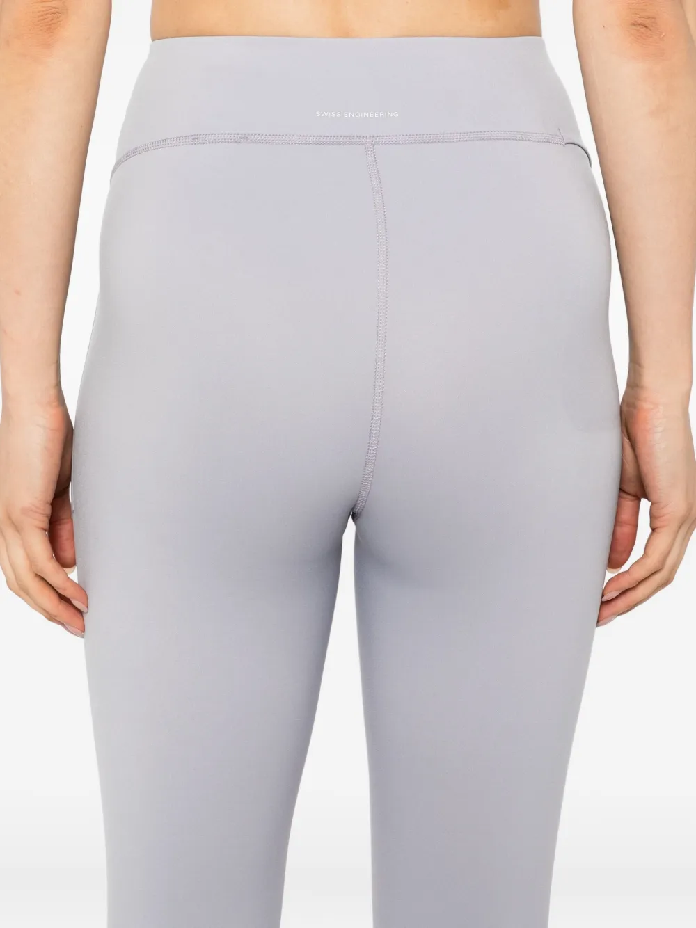 On Running 7/8 Train Tights In Purple
