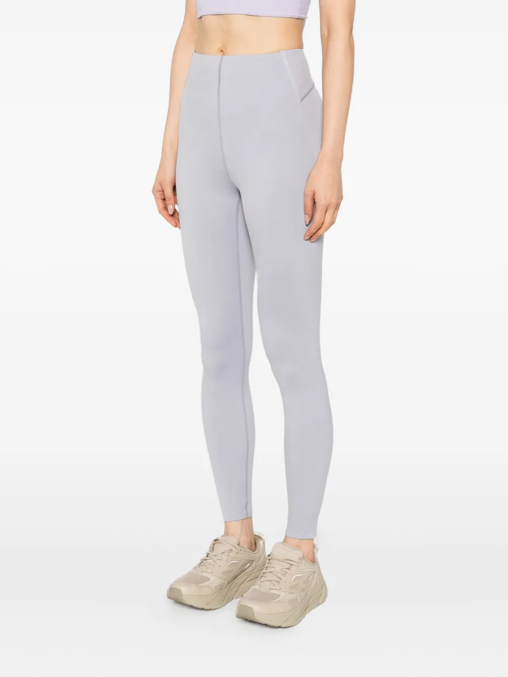 On Running 7/8 Train Tights In Purple